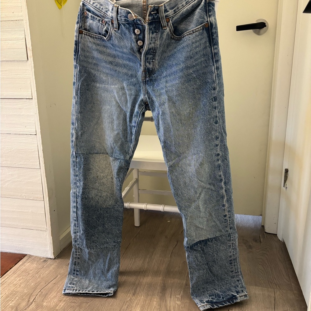 Levi's Light Blue Straight Leg Jeans